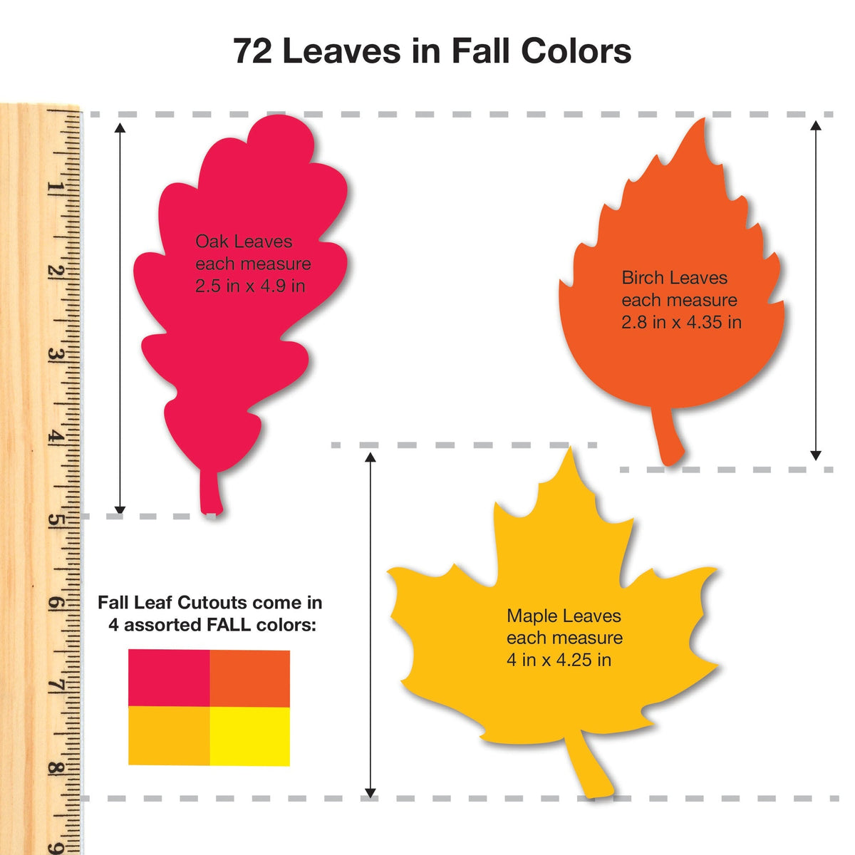 Fall Shape Cutouts