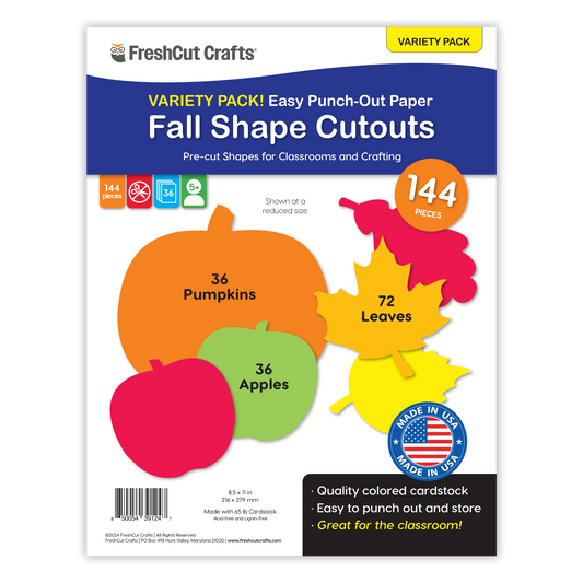 Fall Shape Cutouts