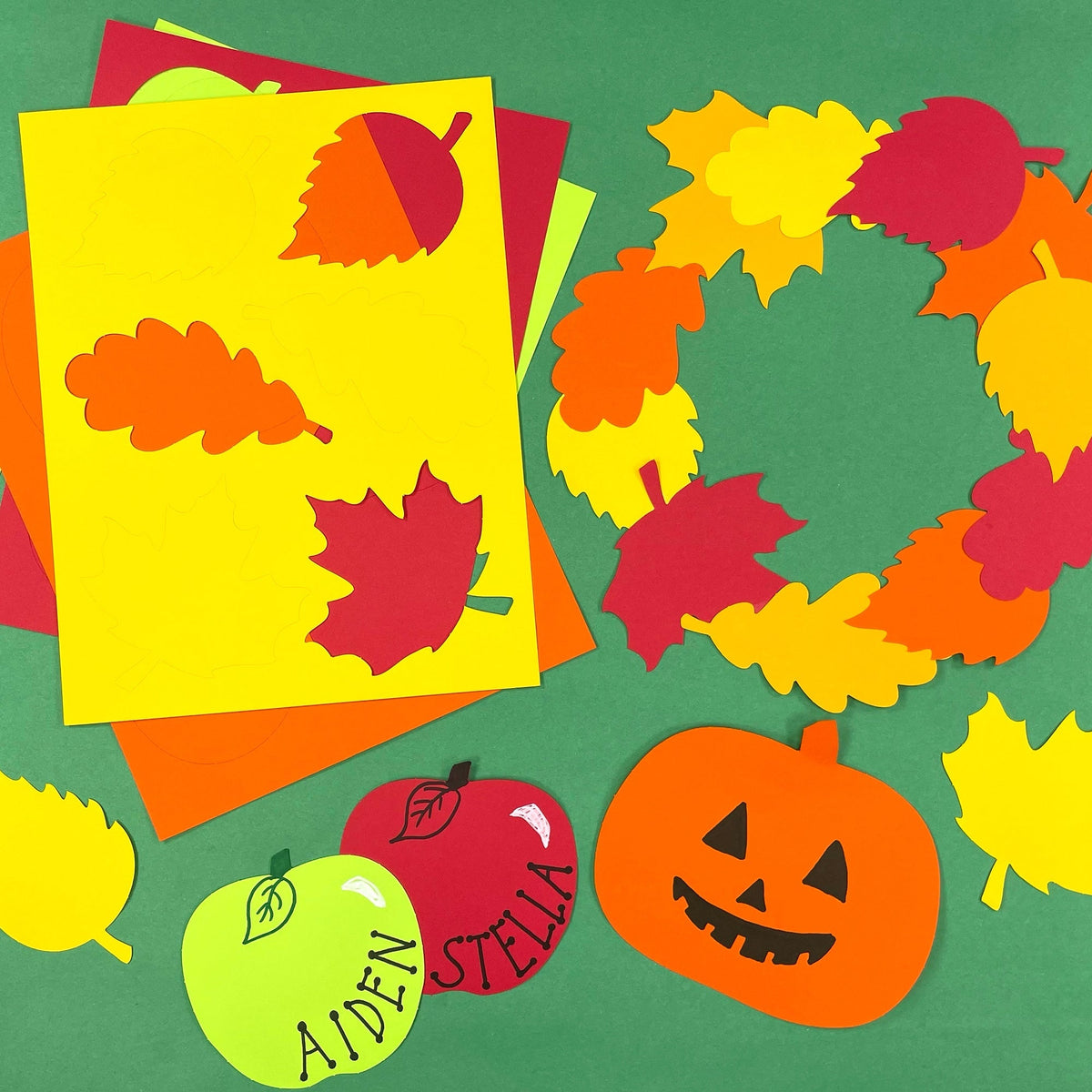 Fall Shape Cutouts