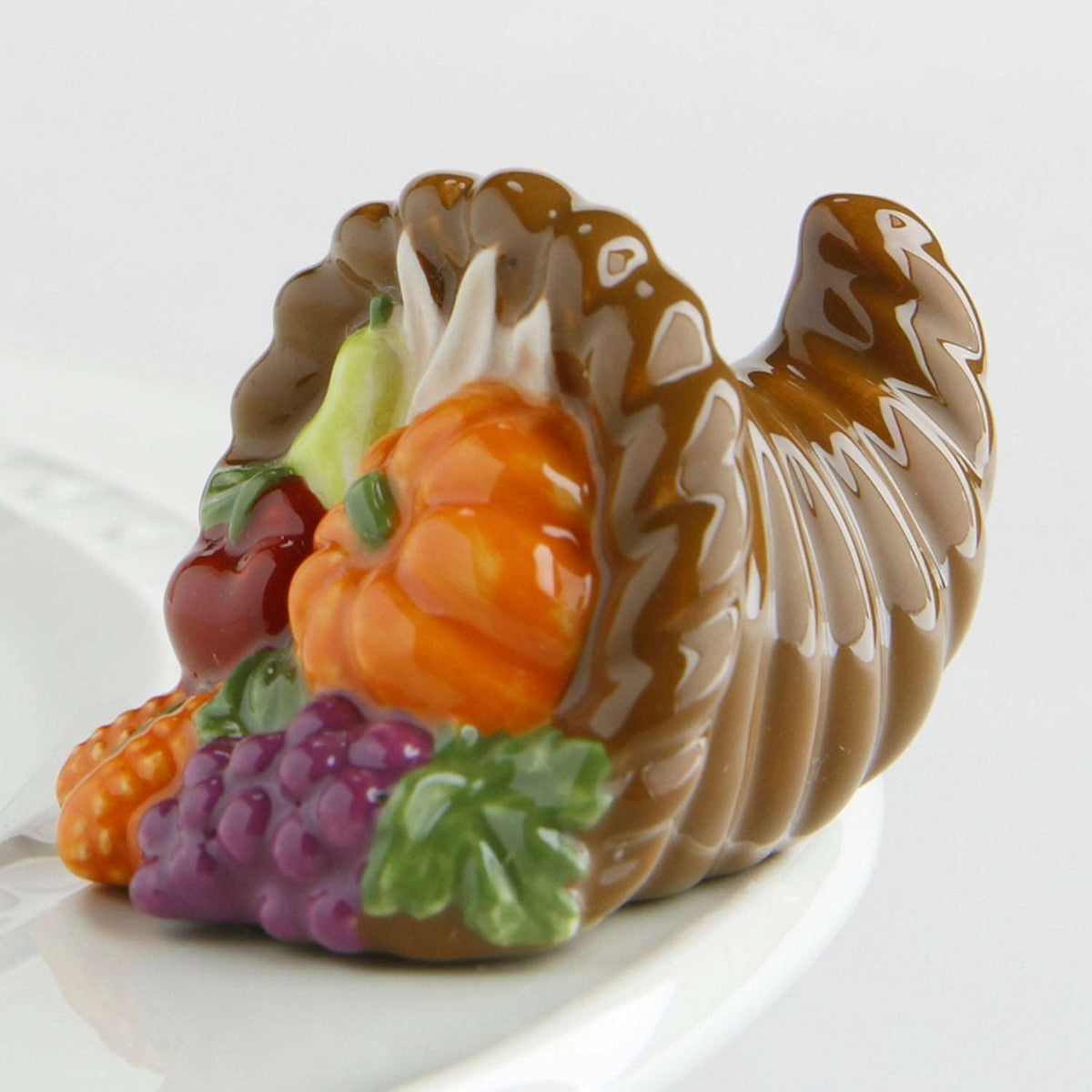 Nora Fleming Mini Autumn's Bounty Cornucopia Fall