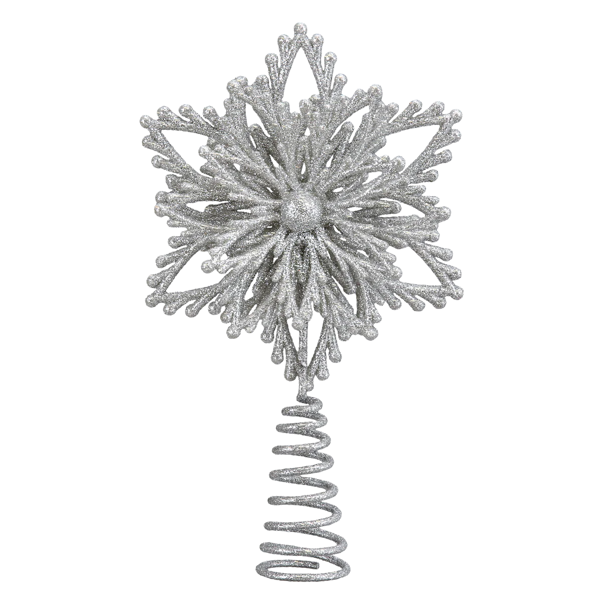 Mini Snowflake Tree Topper | Small Christmas Tree Decoration