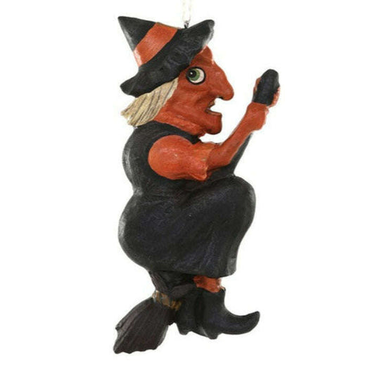 Vintage Halloween Witch Wall Decor